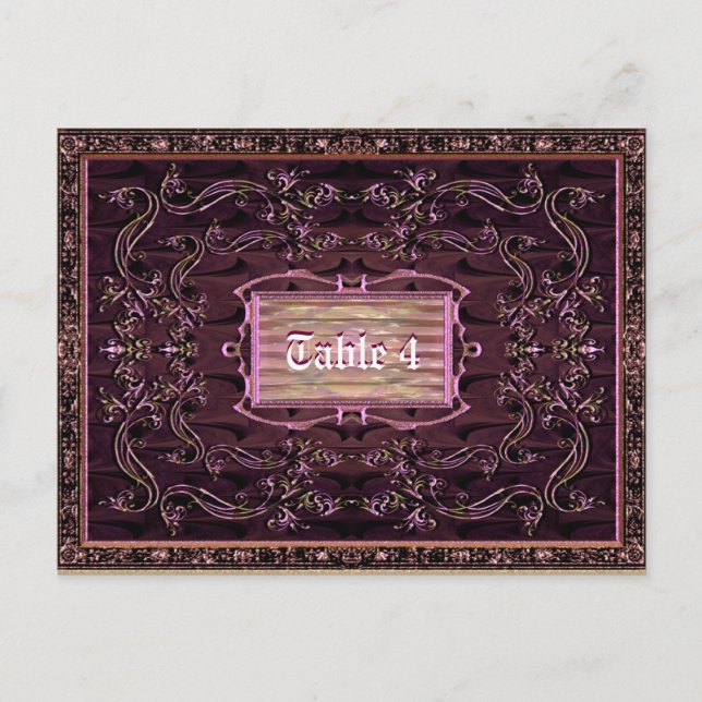 TriompheL Liza Table Card (Front)