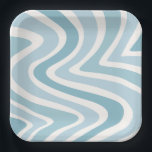 Trip Around The Sun Party Plates<br><div class="desc">Boho Blue Party Paper Plates.</div>