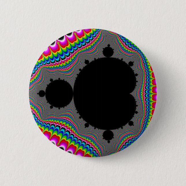 Trip - Fractal Button (Front)