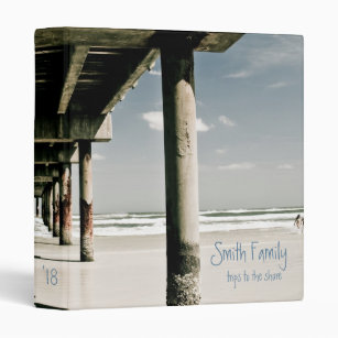 Trip to the Shore Family Memory Album Binder