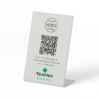 Tripadvisor Reviews Tabletop Sign | QR Code Link