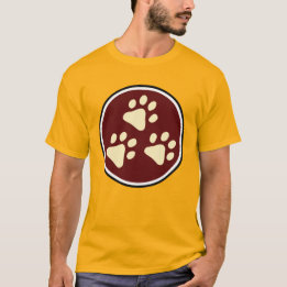 Tripawds 3-Paw Superhero T (Men's Light) T-Shirt