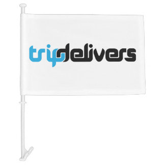 TripDelivers Car Flag