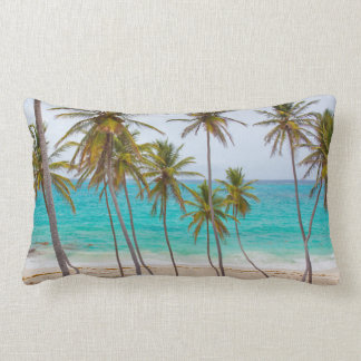 Tripical Beach Palm Trees Pillow