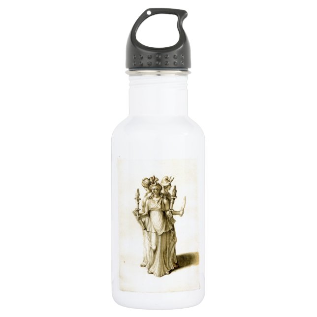 Triple-Bodied Hecate Stainless Steel Water Bottle (Front)