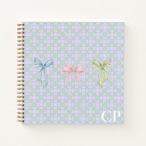 Triple Bow Design Notebook