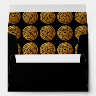 Triple Celtic Knot Swirl Mandala Envelope