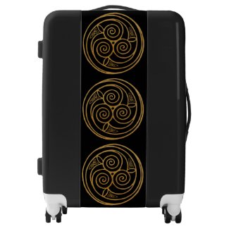 Triple Celtic Knot Swirl Mandala 