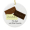 Triple Chocolate Christmas Ornament