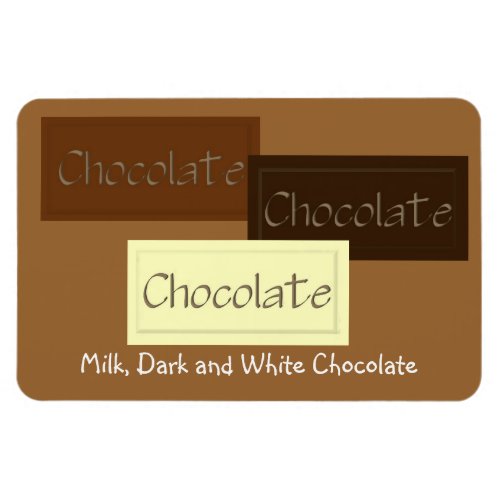 Triple Chocolate Premium Magnet