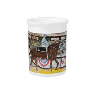 TRIPLE CROWN 1973 DRINK PITCHER