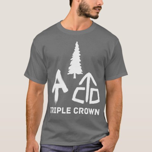 Triple Crown PCT AT CDT ThruHiker Blaze T_Shirt