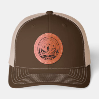 Triple Crown Thru Hiker Leather Patch Hat