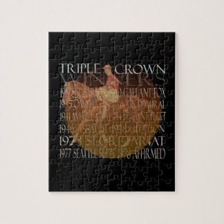 Triple Crown Winners Gifts & Party Supplies Jigsaw Puzzle