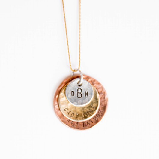 Triple Disc Necklace (Front)