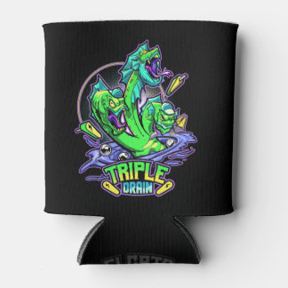 Triple Drain Can Cooler Sleeve