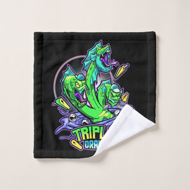 Triple Drain Hand Towel (Wash Cloth)