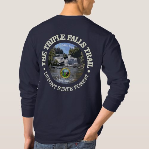Triple Falls Trail rd T_Shirt