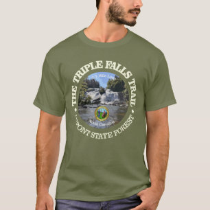 Triple Falls Trail (rd) T-Shirt