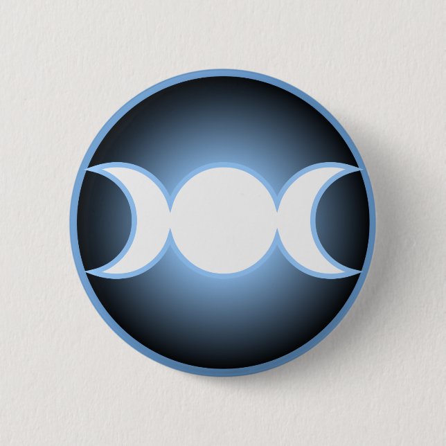 Triple Goddess Button (Front)