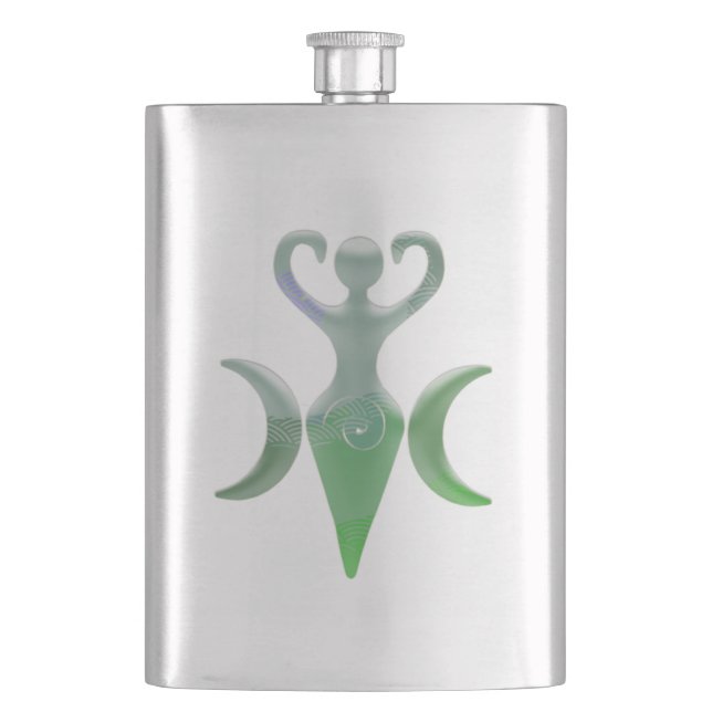 Triple Goddess Flask (Front)