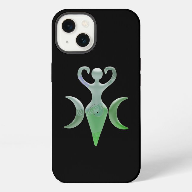 Triple Goddess Iphone Case (Back)