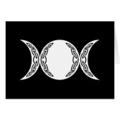 Triple Goddess Moon Symbol (Front Horizontal)