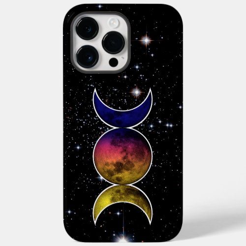 Triple Goddess Moon symbol Case_Mate iPhone 14 Pro Max Case