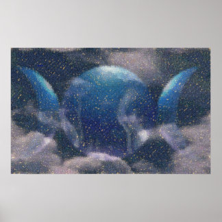 Triple Goddess Poster