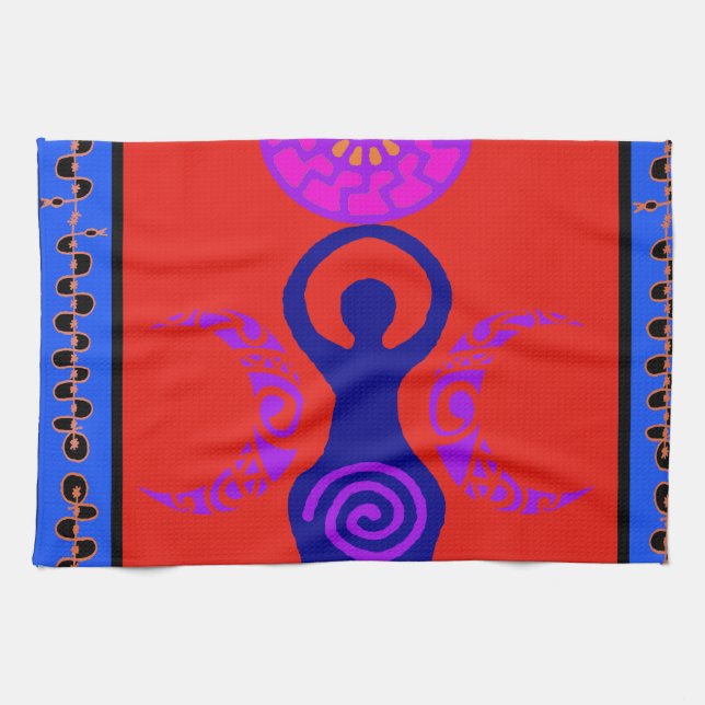 Triple Goddess Towel (Horizontal)