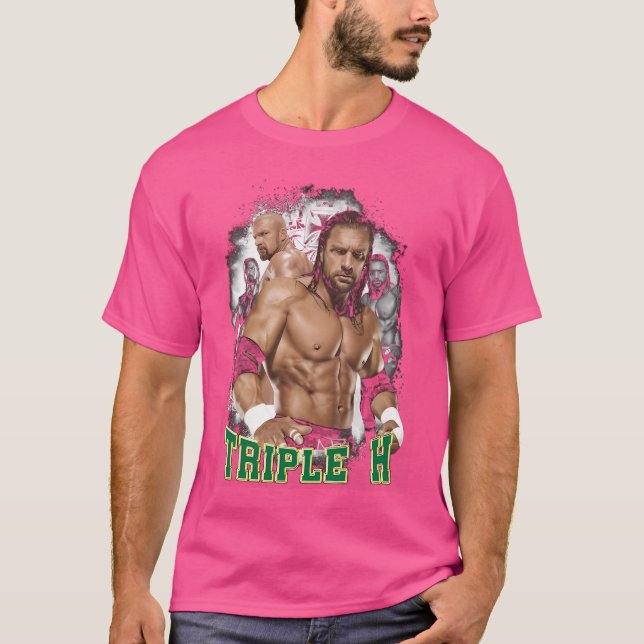 Triple H Retro Vintage T-Shirt (Front)