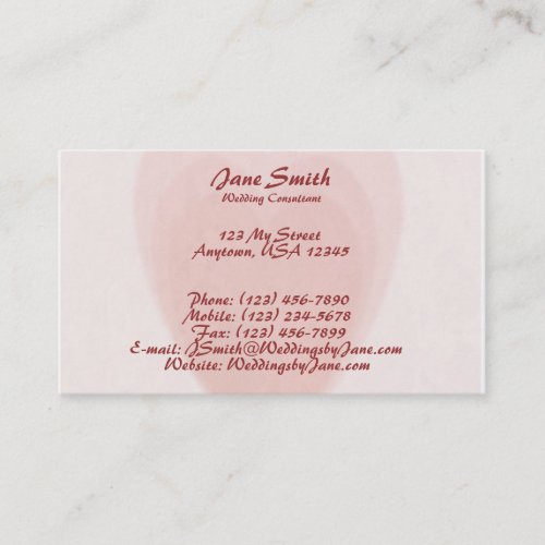 Triple Heart Business Card