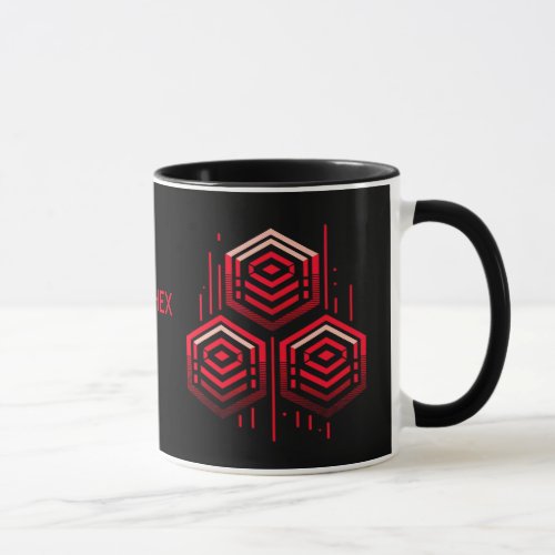 Triple Hexagon Corp mug
