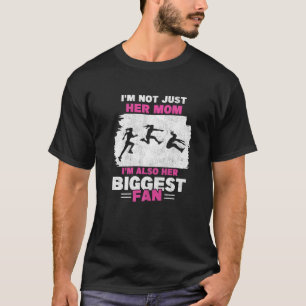 Triple Jumper Track And Field Women Mother Mom Of  T-Shirt