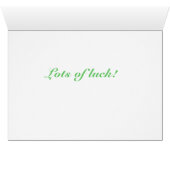 Triple Luck card (Inside Horizontal (Bottom))