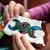 Triple Moon Bloom Brownie