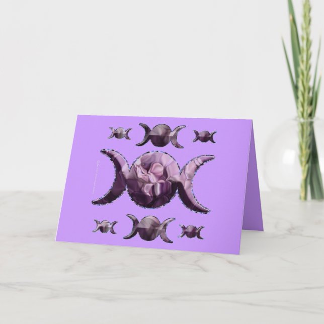 Triple Moon Card (Front)
