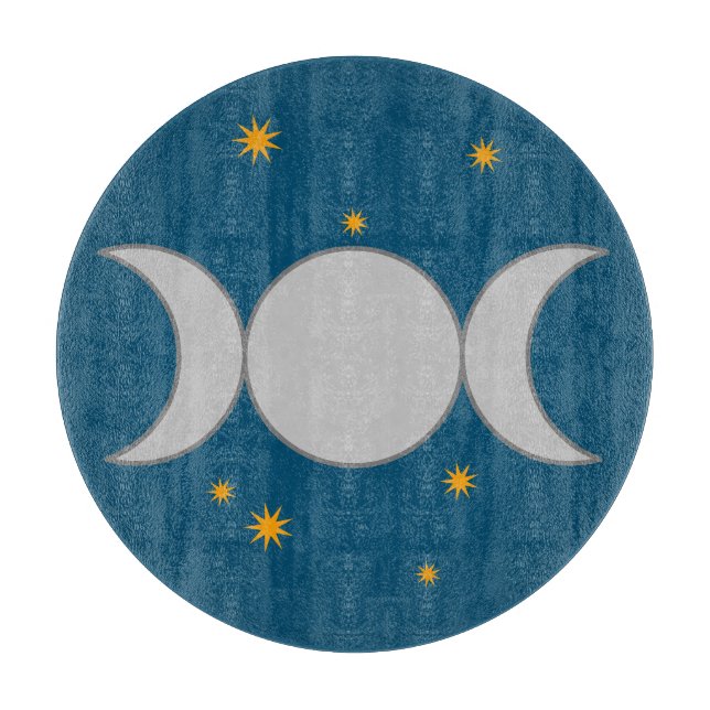 Triple Moon Cutting Board (Front)