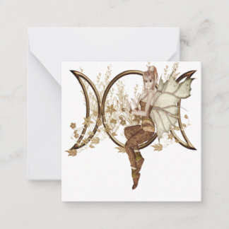 Triple Moon Fairy Note Card