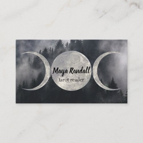 Triple Moon Forest business card