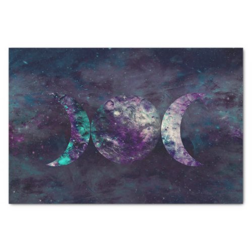 Triple Moon Goddess Luna Universe Party Packaging Tissue Paper