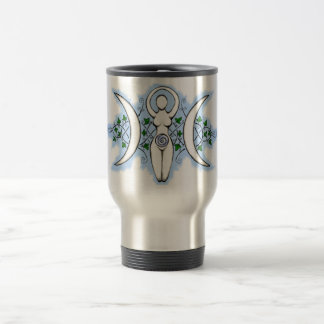 Triple Moon Goddess Travel Mug