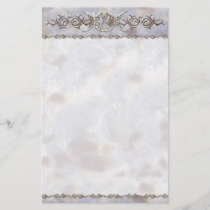 Triple Moon Moonstone Goddess Stationery
