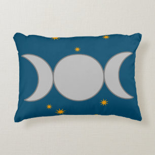 Triple Moon Pillow