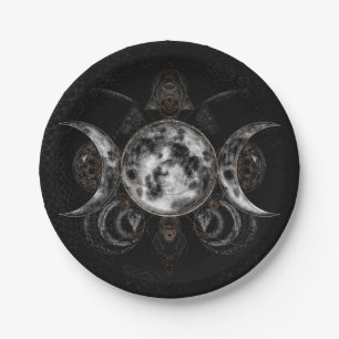 Triple Moon - Triple Goddess Paper Plates