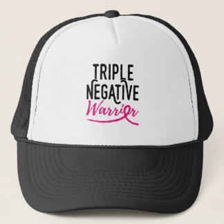 Triple Negative Survivor Breast Cancer Awareness Trucker Hat