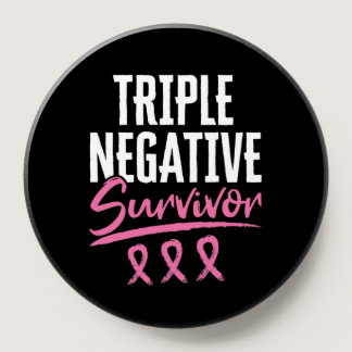 Triple Negative Survivor Breast Cancer TNBC PopSocket