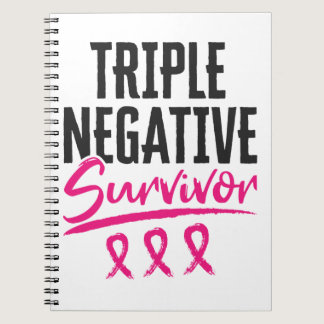 Triple Negative Survivor TNBC Breast Cancer Notebook