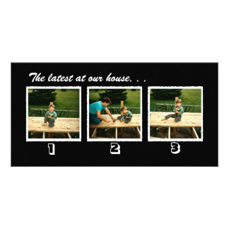 Triple Photo Card