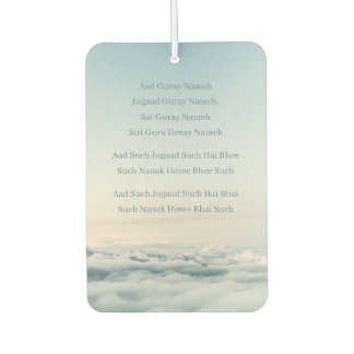 Triple Protection Mantra Car Air Freshener